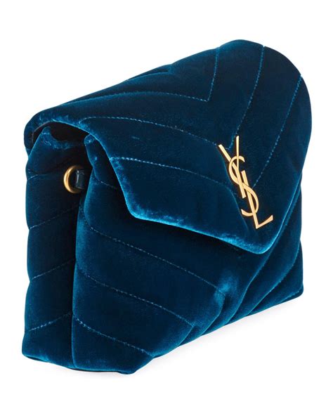 ysl velvet shoulder bag|YSL monogram crossbody bag.